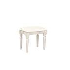 Scrivania da trucco di lusso con specchio rotondo, altezza regolabile, set da toeletta elegante, 4 cassetti e sgabello