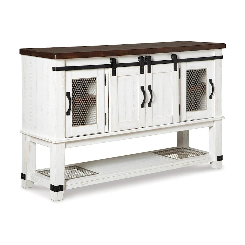 Credenza bianca per sala da pranzo