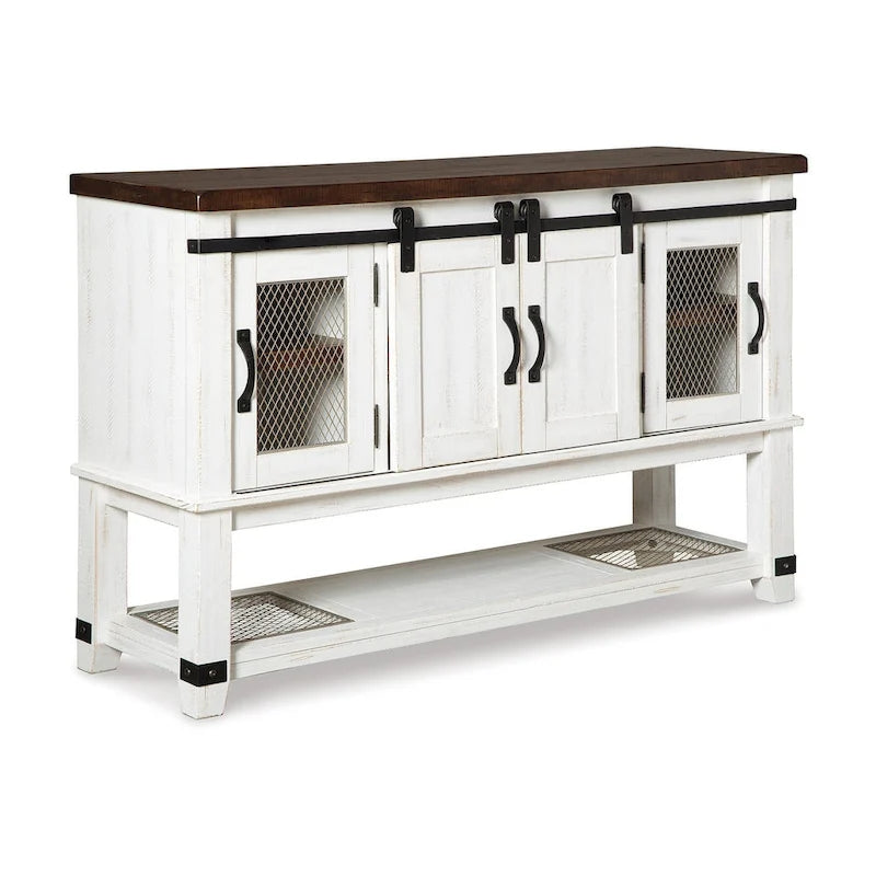 Credenza bianca per sala da pranzo