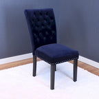  Flohr Tufted Velvet Dining Chairs (Set of 2)