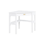 Scrivania ad angolo classica con cassetti
