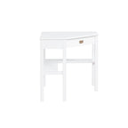 Scrivania ad angolo classica con cassetti