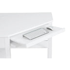 Scrivania ad angolo classica con cassetti