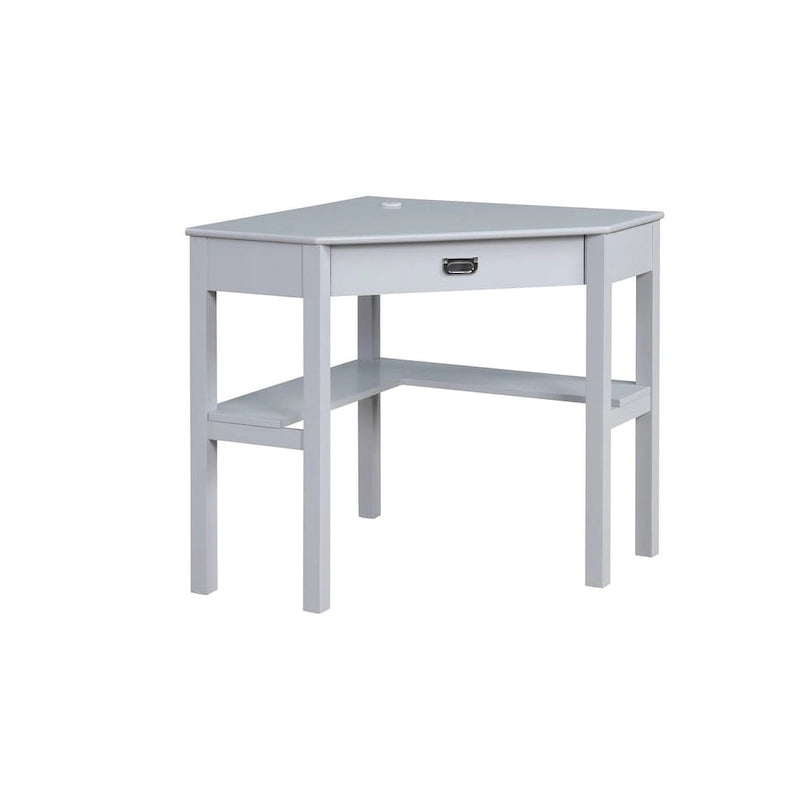 Scrivania ad angolo classica con cassetti