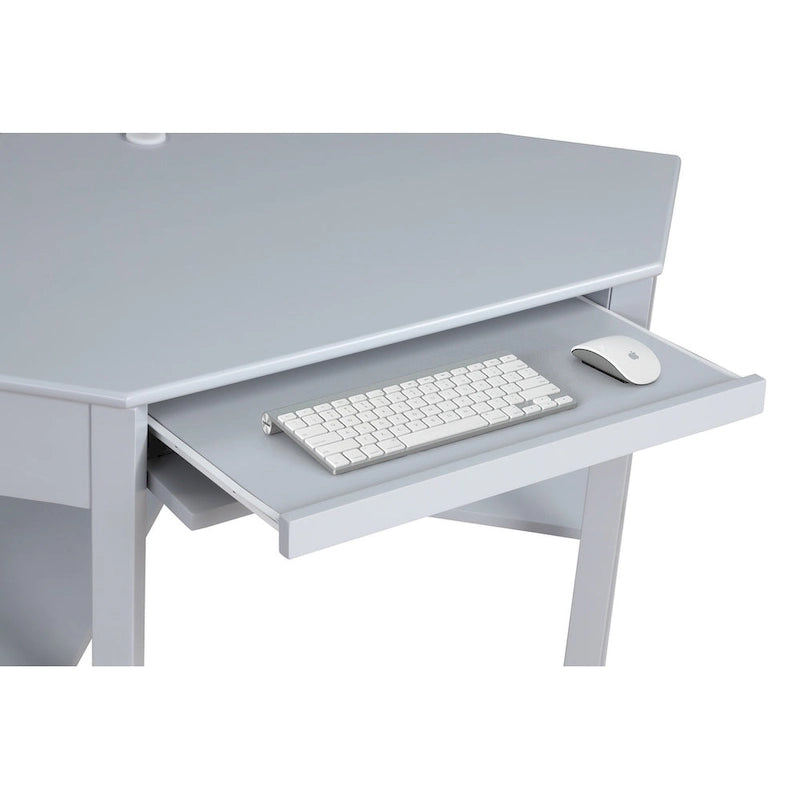 Scrivania ad angolo classica con cassetti