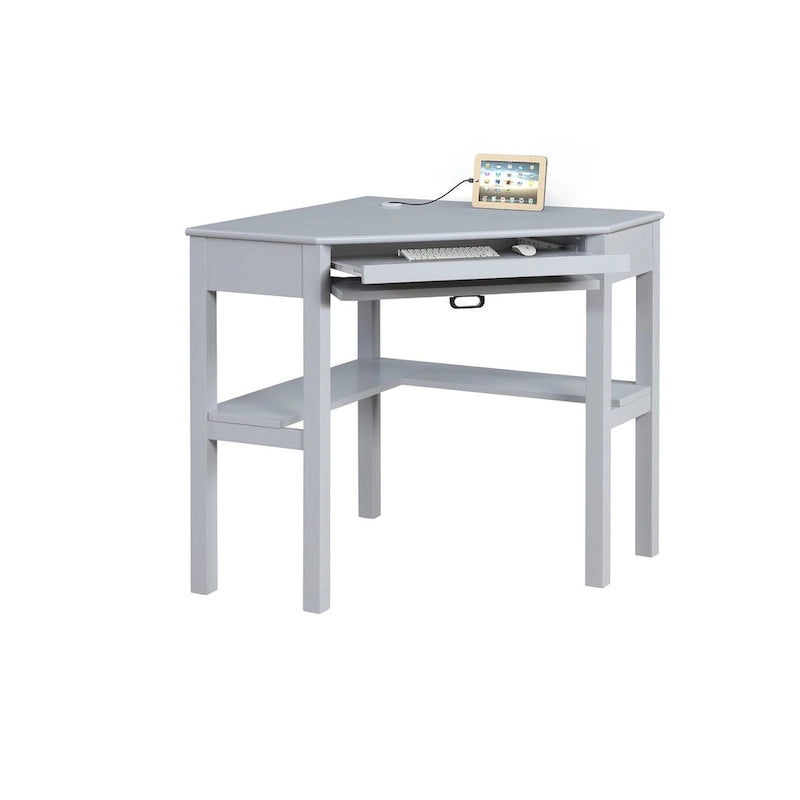 Scrivania ad angolo classica con cassetti