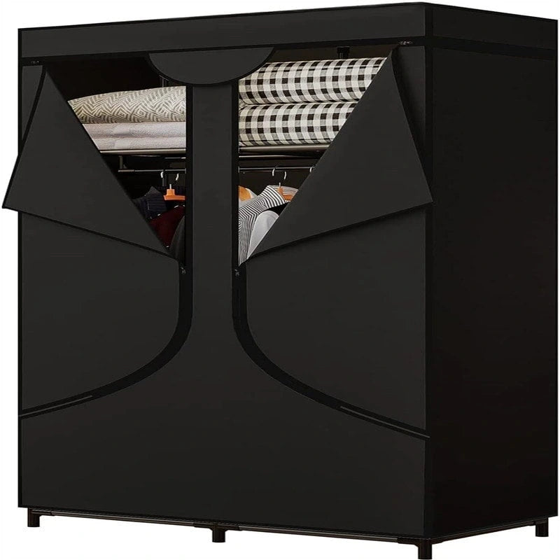 Armadio Portatile Guardaroba Organizzatore di Vestiti - 17.7P x 34.6L x 66.1A