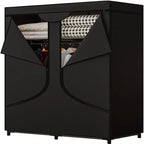 Portable Wardrobe Closet Clothing Organizer - 17.7D x 34.6W x 66.1H