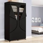 Armadio Portatile Guardaroba Organizzatore di Vestiti - 17.7P x 34.6L x 66.1A