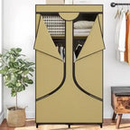 Armadio Portatile Guardaroba Organizzatore di Vestiti - 17.7P x 34.6L x 66.1A