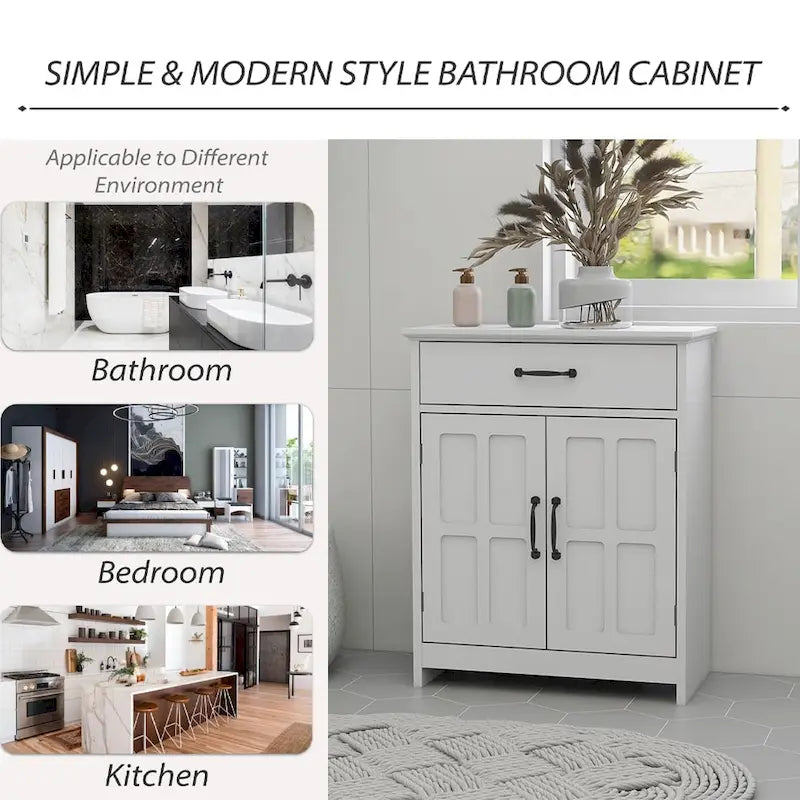 Mobile bagno a terra, Armadietto contenitore