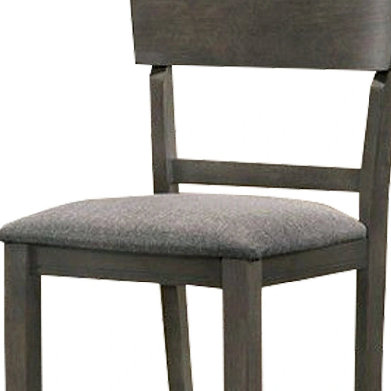 Sedia da bancone in legno con schienale curvo, set da 2 - 18,5 L x 20,5 P x 40 A