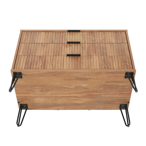 Set comò a 3 cassetti e comodino a 2 pezzi, stile moderno standard