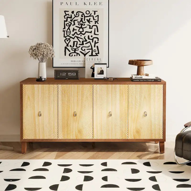 Credenza vintage a 4 ante