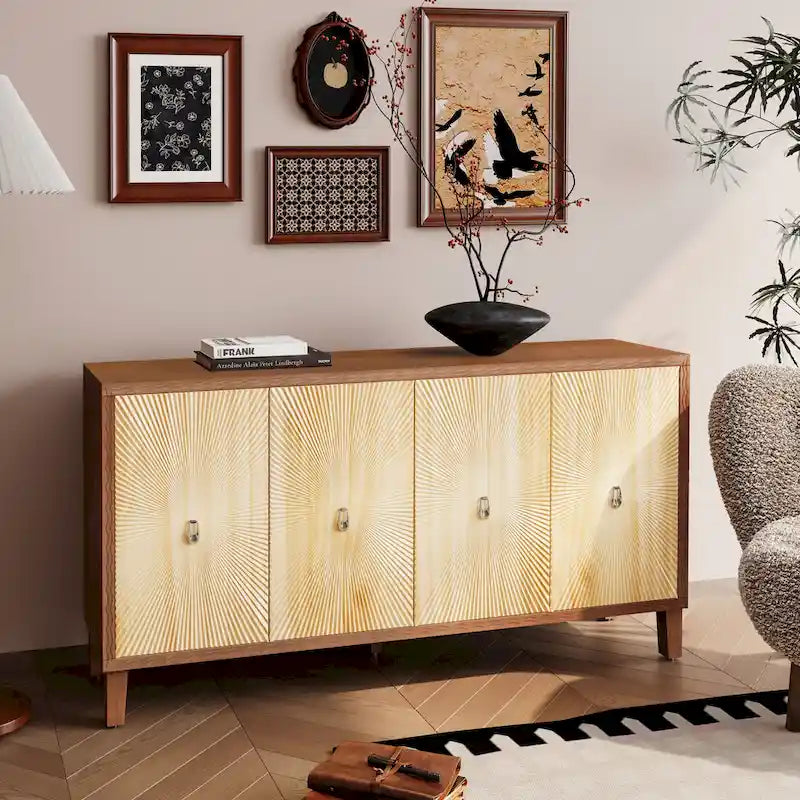 Credenza vintage a 4 ante