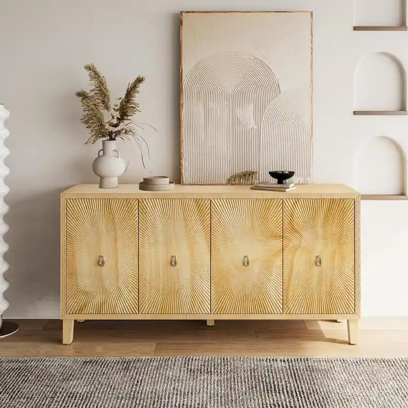 Credenza vintage a 4 ante