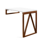 Tavolo a muro in legno - 24x33x31