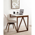  Kaya Wood Wall-Mounted Table - 24x33x31